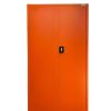 Mueble gabinete para herramientas. Naranjo