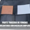 Funda Universal fibra carbono azul ideal para Toyota Hilux - Imagen 2