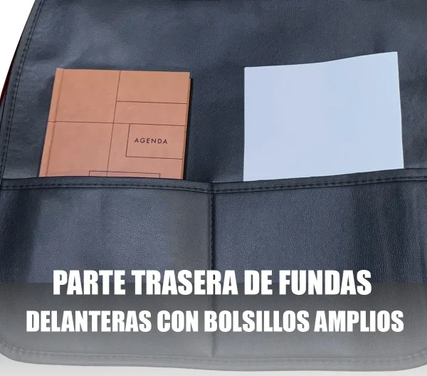Funda Universal fibra carbono azul ideal para Toyota Hilux - Image 2