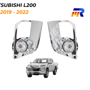 Neblineros Para Mitsubishi L200 (2019-2022). Bisel Cromado